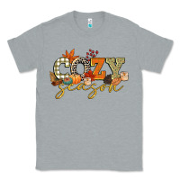 Heather Grey cozy season Classic Tee - CowGirlArtShop