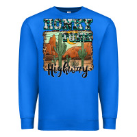 True Royal honky tonk highway Premium Sweatshirt - AdoDesignShop