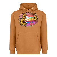Meerkat books sunflower back to school background Heavyweight Hoodie - AdoDesignShop