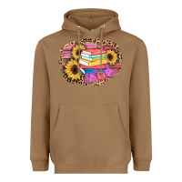 Toasted Coconut books sunflower back to school background Heavyweight Hoodie - AdoDesignShop