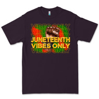 Plum juneteenth vibes only Premium Tee - CowGirlArtShop
