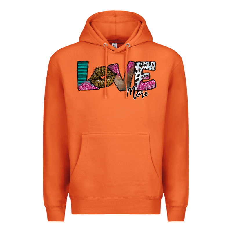 Love More Premium Hoodie by SublimationCraftShop | Teevron