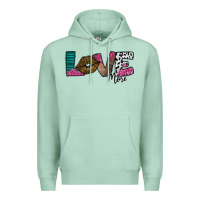 Seafoam Love More Premium Hoodie - SublimationCraftShop