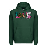 Sports Green Love More Premium Hoodie - SublimationCraftShop