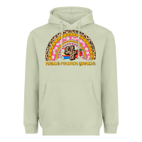 Matcha back to school rainbow hello fourth grade Heavyweight Hoodie - AdoDesignShop