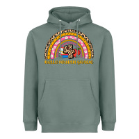 Sage back to school rainbow hello fourth grade Heavyweight Hoodie - AdoDesignShop