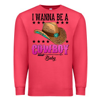 Cardinal i wanna be a cowboy baby Premium Sweatshirt - AdoDesignShop