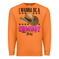 Carrot i wanna be a cowboy baby Premium Sweatshirt - AdoDesignShop