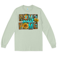 Matcha Western Home Sweet Home Long Sleeve Tee - FaDigitalArtStudio