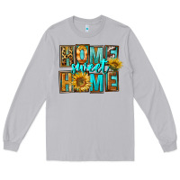 Moon Dust Western Home Sweet Home Long Sleeve Tee - FaDigitalArtStudio