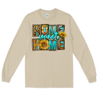 Mushroom Western Home Sweet Home Long Sleeve Tee - FaDigitalArtStudio