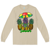 Mushroom hello summer pineapples Long Sleeve Tee - RanaPortraitStore