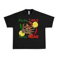 Black Pinchin' tails suckin' head crawfish Urban Heavy Tee - FaDigitalArtStudio