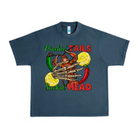 Midnight Navy Pinchin' tails suckin' head crawfish Urban Heavy Tee - FaDigitalArtStudio
