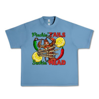 Pebble Blue Pinchin' tails suckin' head crawfish Urban Heavy Tee - FaDigitalArtStudio