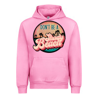 Fuchsia Pink don't be a shady beach Urban Hoodie - JahusDesignShop
