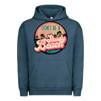 Pigment Midnight Navy don't be a shady beach Urban Hoodie - JahusDesignShop