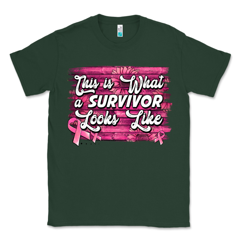 This Is What A Survivor Looks Like Breast Cancer Awareness Classic Tee by Jasminsmagicworld | Teevron