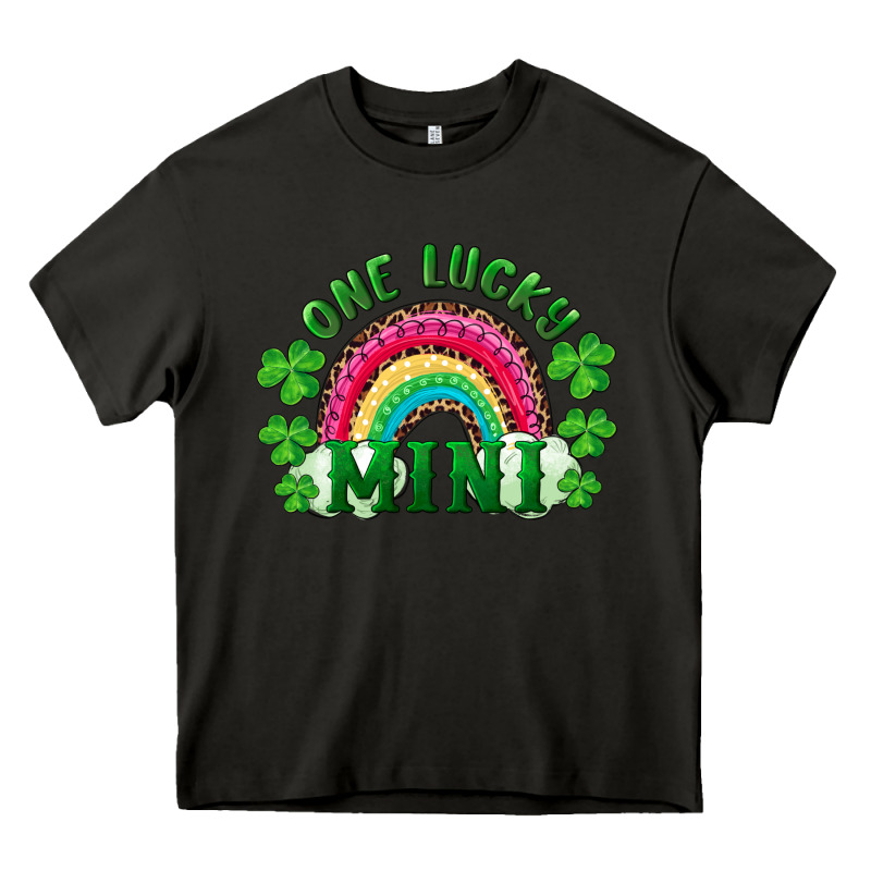 St Patricks Day One Lucky Mini Heavy Core Tee by RanaPortraitStore | Teevron