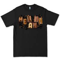 Black melanin with leopard Premium Tee - CowGirlArtShop