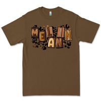 Cacao melanin with leopard Premium Tee - CowGirlArtShop
