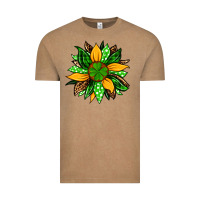 Vintage Coffee St. Patrick's sunflower Vintage Tee - OliviaCreatesArt