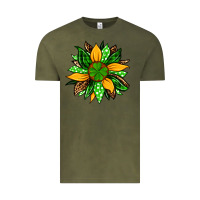Vintage Olive St. Patrick's sunflower Vintage Tee - OliviaCreatesArt