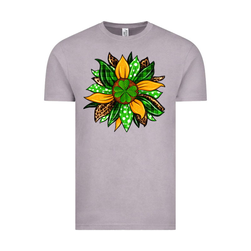 St. Patrick's Sunflower Vintage Tee by OliviaCreatesArt | Teevron