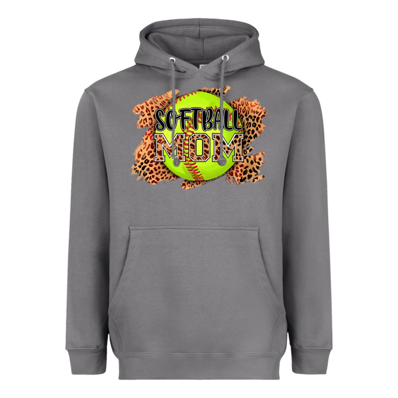 Softball Mom Heavyweight Hoodie by AdoDesignShop | Teevron