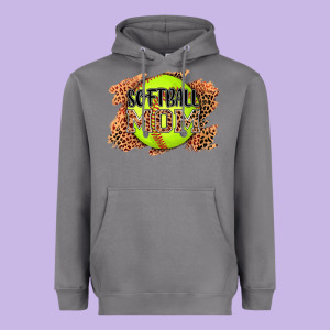 Softball Mom Heavyweight Hoodie Designed By Adodesignshop