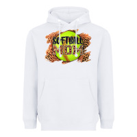 White softball mom Heavyweight Hoodie - AdoDesignShop