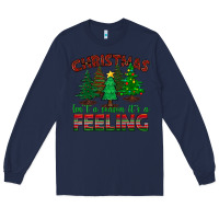 Navy christmas isn't a season it's a feeling Long Sleeve Tee - BundleAndBundleShop