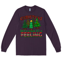 Plum christmas isn't a season it's a feeling Long Sleeve Tee - BundleAndBundleShop