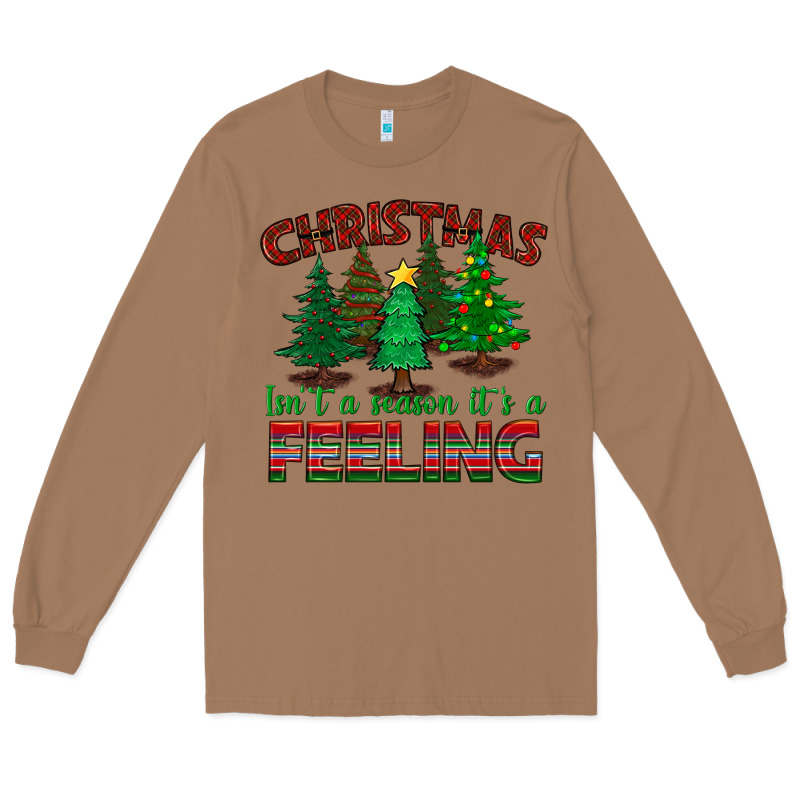 Christmas Isn't A Season It's A Feeling Long Sleeve Tee by BundleAndBundleShop | Teevron
