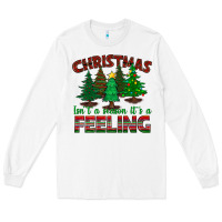 White christmas isn't a season it's a feeling Long Sleeve Tee - BundleAndBundleShop