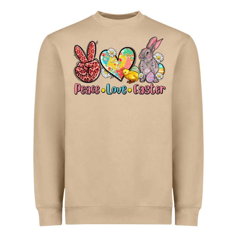 Peace Love Easter Heavyweight Sweatshirt by AdoDesignShop | Teevron