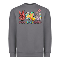 Storm peace love easter Heavyweight Sweatshirt - AdoDesignShop