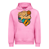 Fuchsia Pink dont be a shady beach Urban Hoodie - JahusDesignShop
