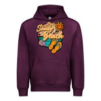 Mauve Wine dont be a shady beach Urban Hoodie - JahusDesignShop