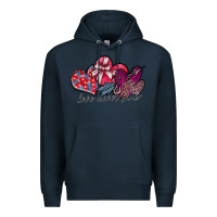 Navy love never fails Premium Hoodie - SublimationCraftShop