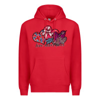 Red love never fails Premium Hoodie - SublimationCraftShop