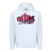 White love never fails Premium Hoodie - SublimationCraftShop