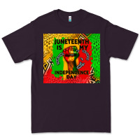 Plum juneteenth is my independence day Premium Tee - CowGirlArtShop