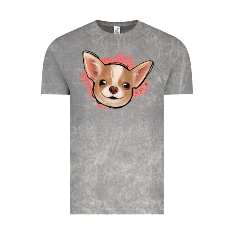 Chihuahua Pink Glitter Vintage Tee by Jasminsmagicworld | Teevron