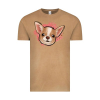 Vintage Camel chihuahua pink glitter Vintage Tee - Jasminsmagicworld