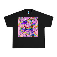 Black pride heart seamless pattern Urban Heavy Tee - FaDigitalArtStudio