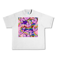 Lunar Rock pride heart seamless pattern Urban Heavy Tee - FaDigitalArtStudio
