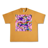 Peanut Butter pride heart seamless pattern Urban Heavy Tee - FaDigitalArtStudio