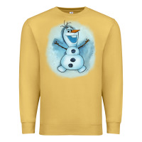 Antique Gold olaf snowman Premium Sweatshirt - AdoDesignShop
