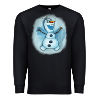 Black olaf snowman Premium Sweatshirt - AdoDesignShop